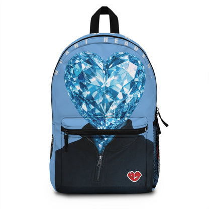 Heart Chicago Blue Backpack