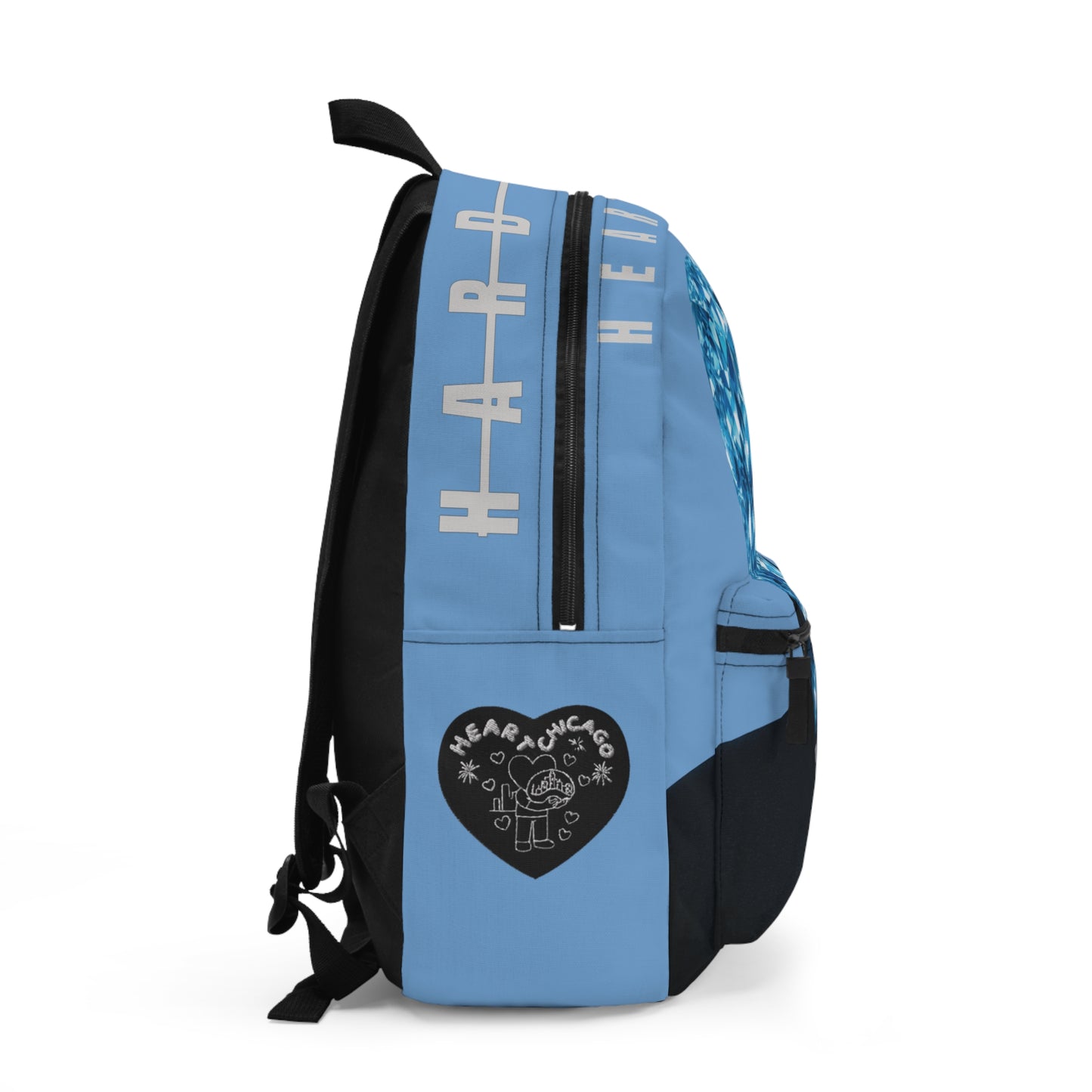 Heart Chicago Blue Backpack