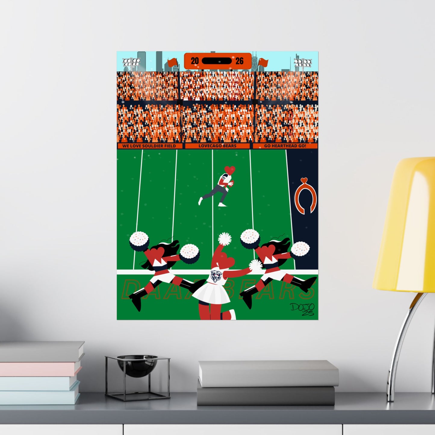 Lovecago Bears — Wall Art for Home Decor
