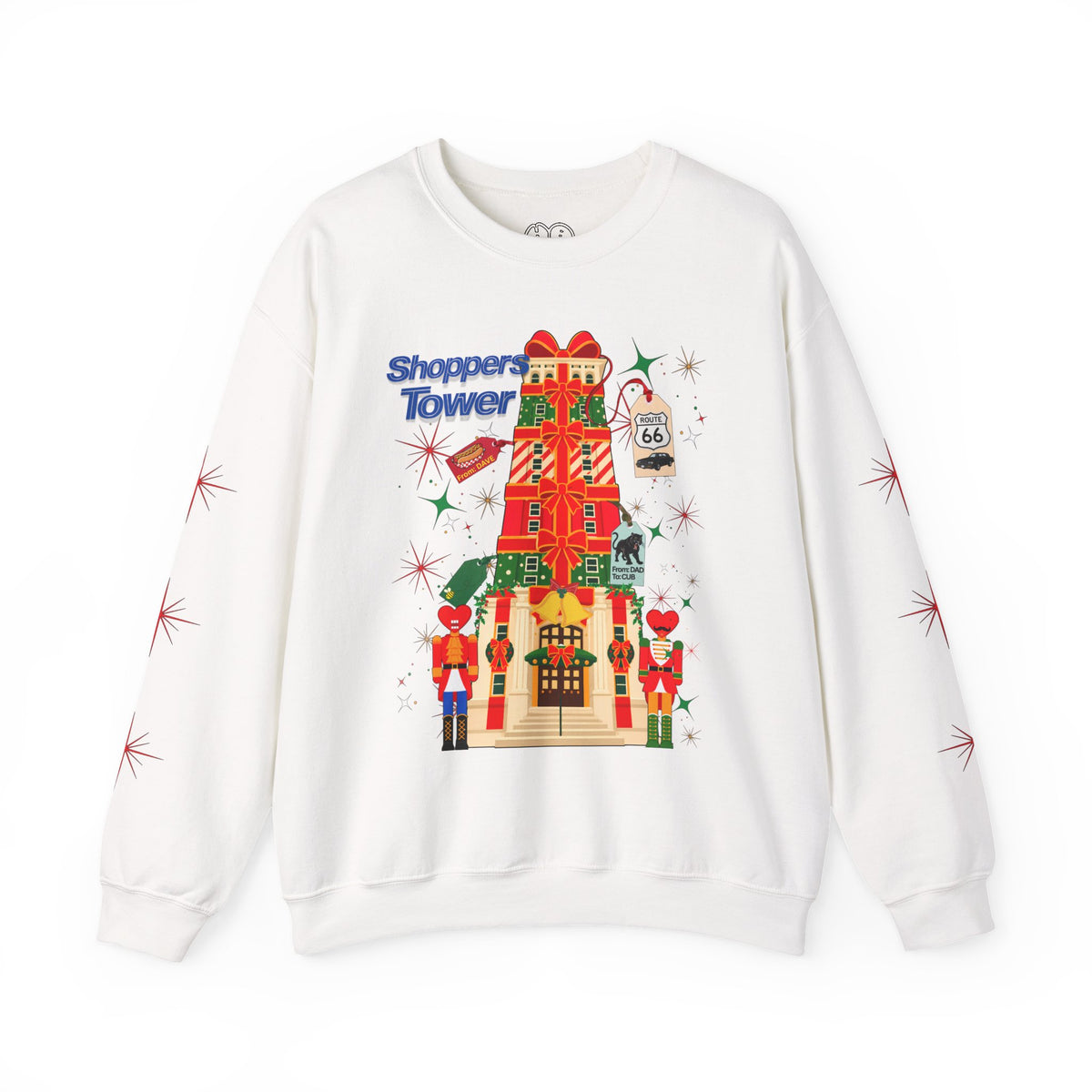 'Shoppers Tower' Crewneck Sweatshirt