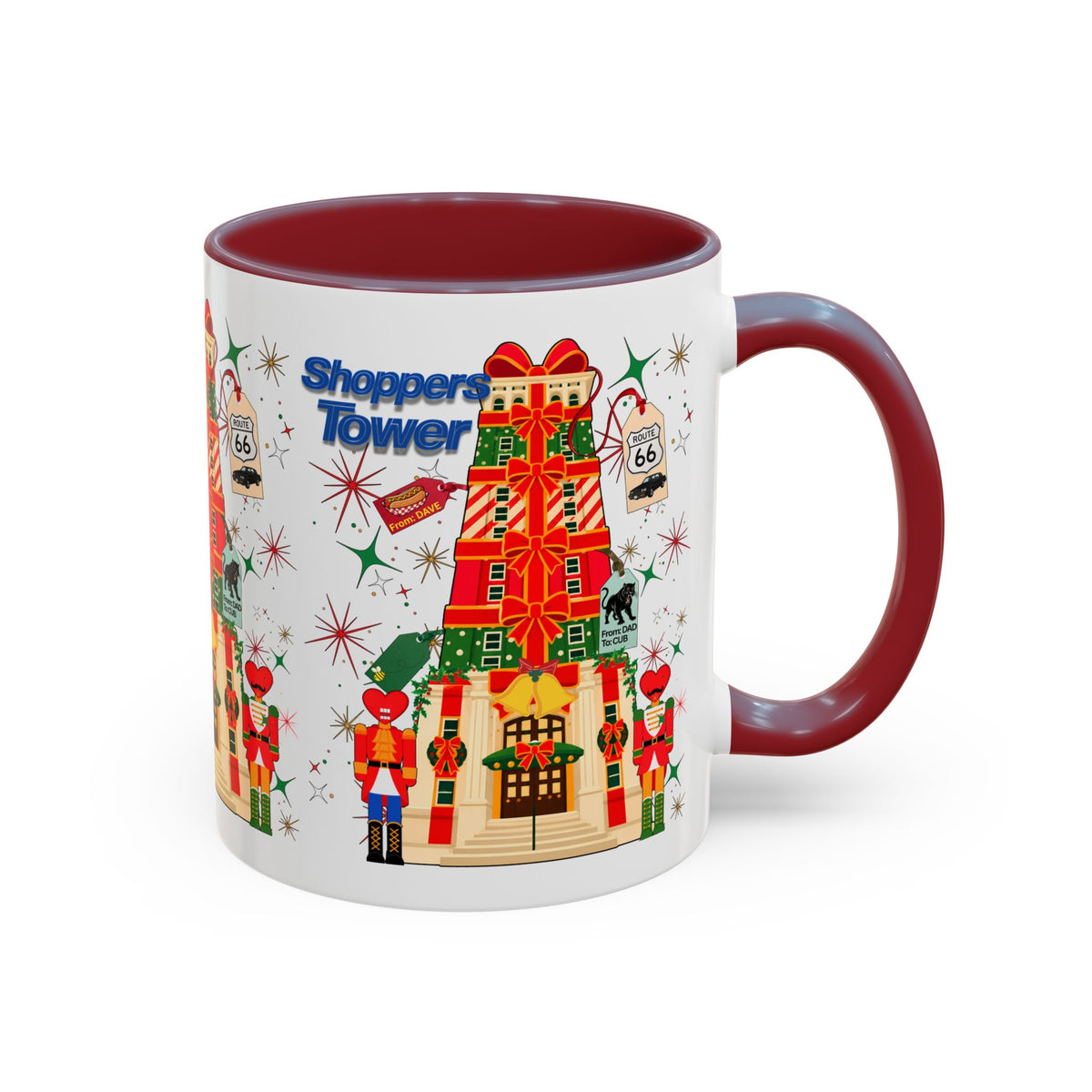 'Shoppers Tower' Coffee Mug