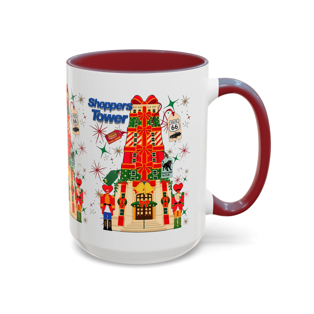'Shoppers Tower' Coffee Mug