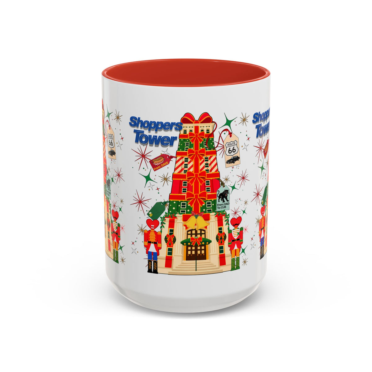 'Shoppers Tower' Coffee Mug