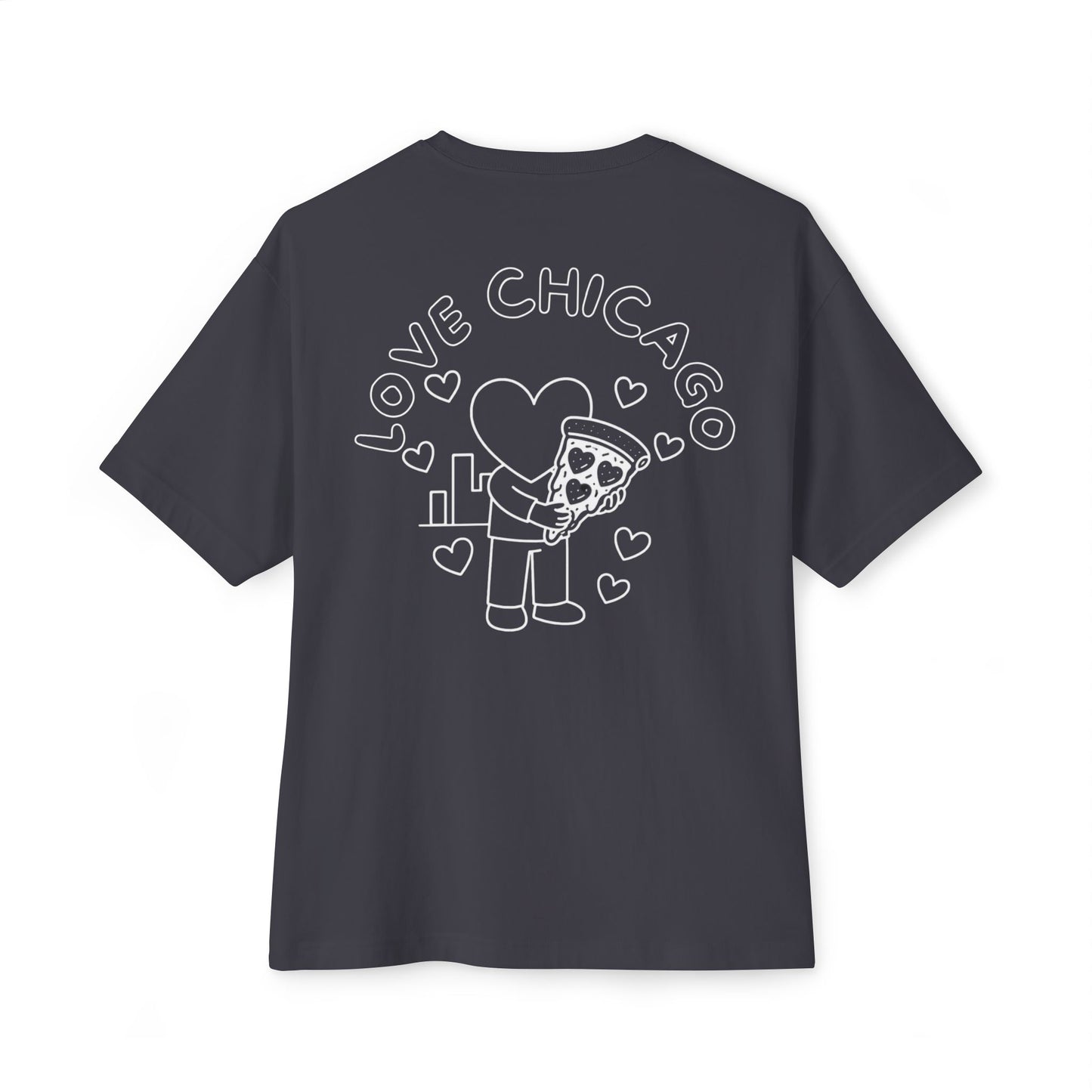 Love Chicago Pizza Tee