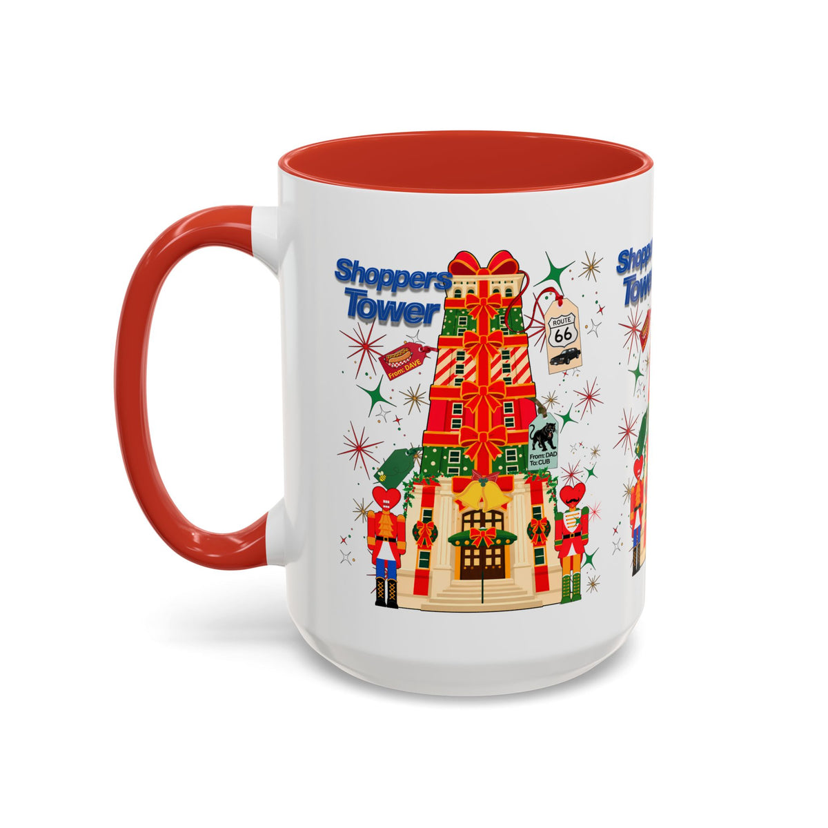 'Shoppers Tower' Coffee Mug