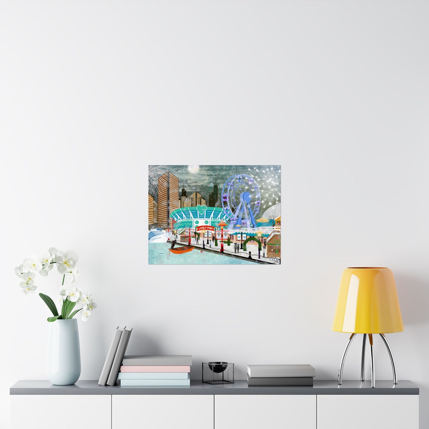 Lovely Pier - Wall Art for Home Decor