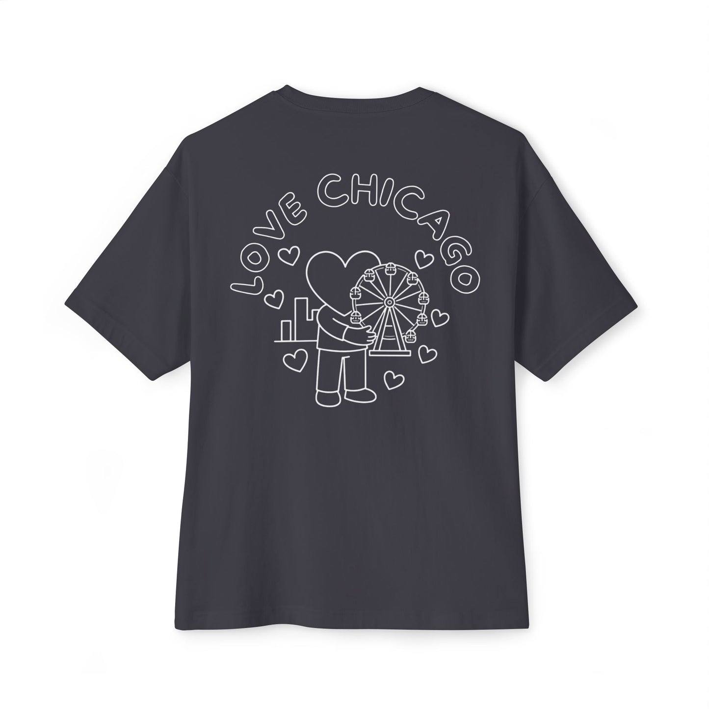 Love Chicago Ferris Wheel Tee