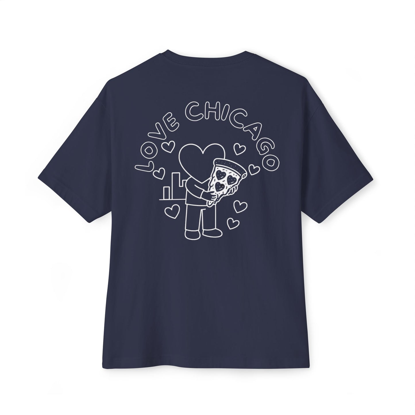 Love Chicago Pizza Tee