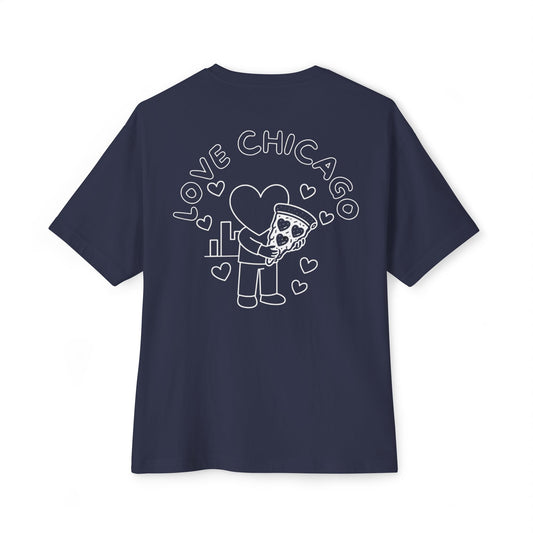 Love Chicago Pizza Tee