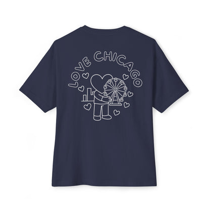 Love Chicago Ferris Wheel Tee