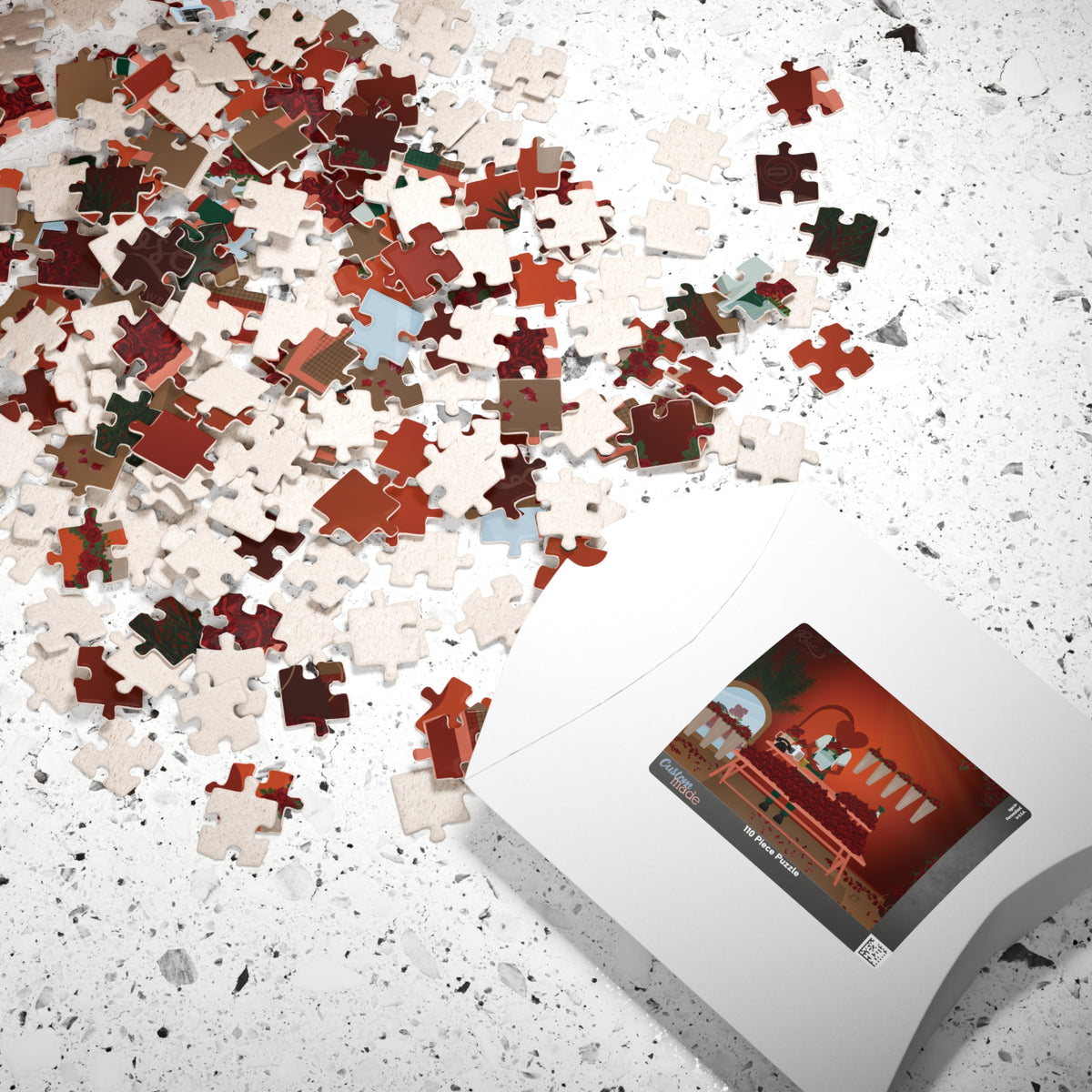 Love D Roses — 110 Piece Jigsaw Puzzle