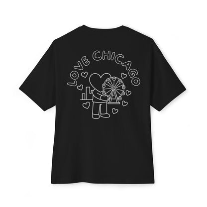 Love Chicago Ferris Wheel Tee