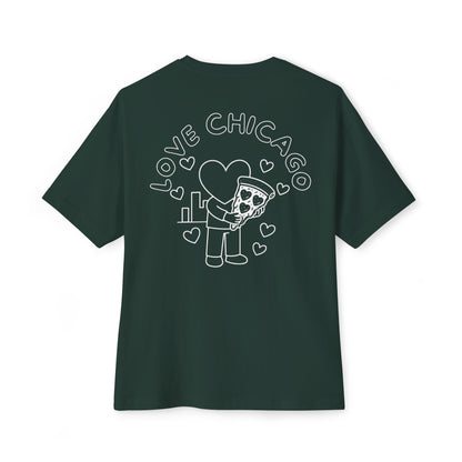 Love Chicago Pizza Tee