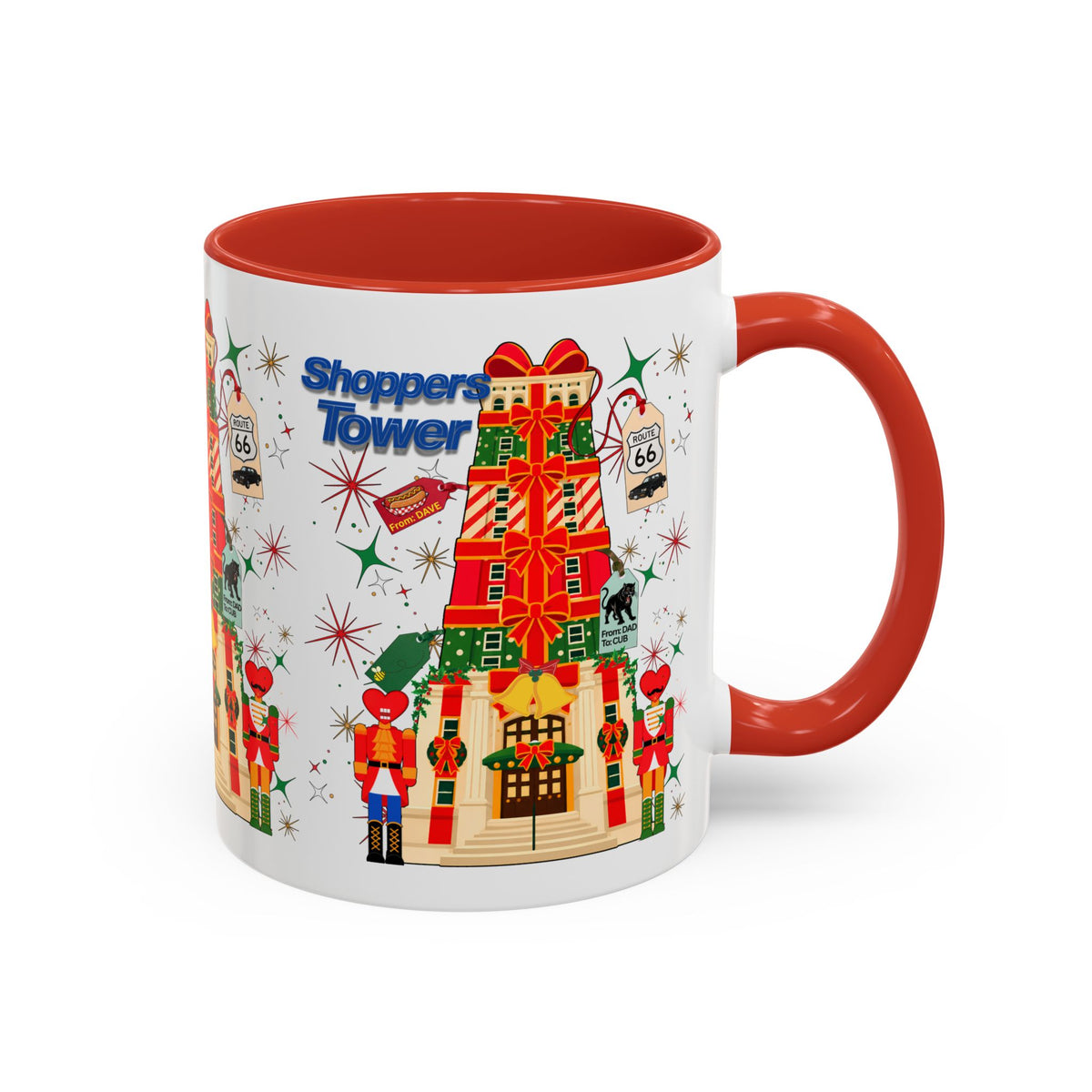 'Shoppers Tower' Coffee Mug