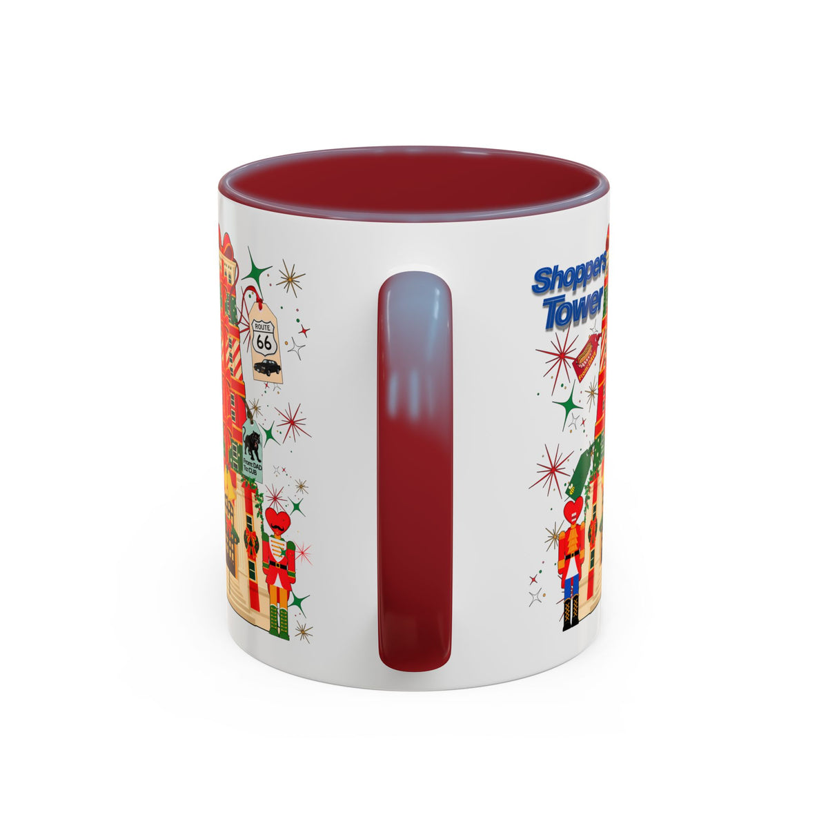 'Shoppers Tower' Coffee Mug
