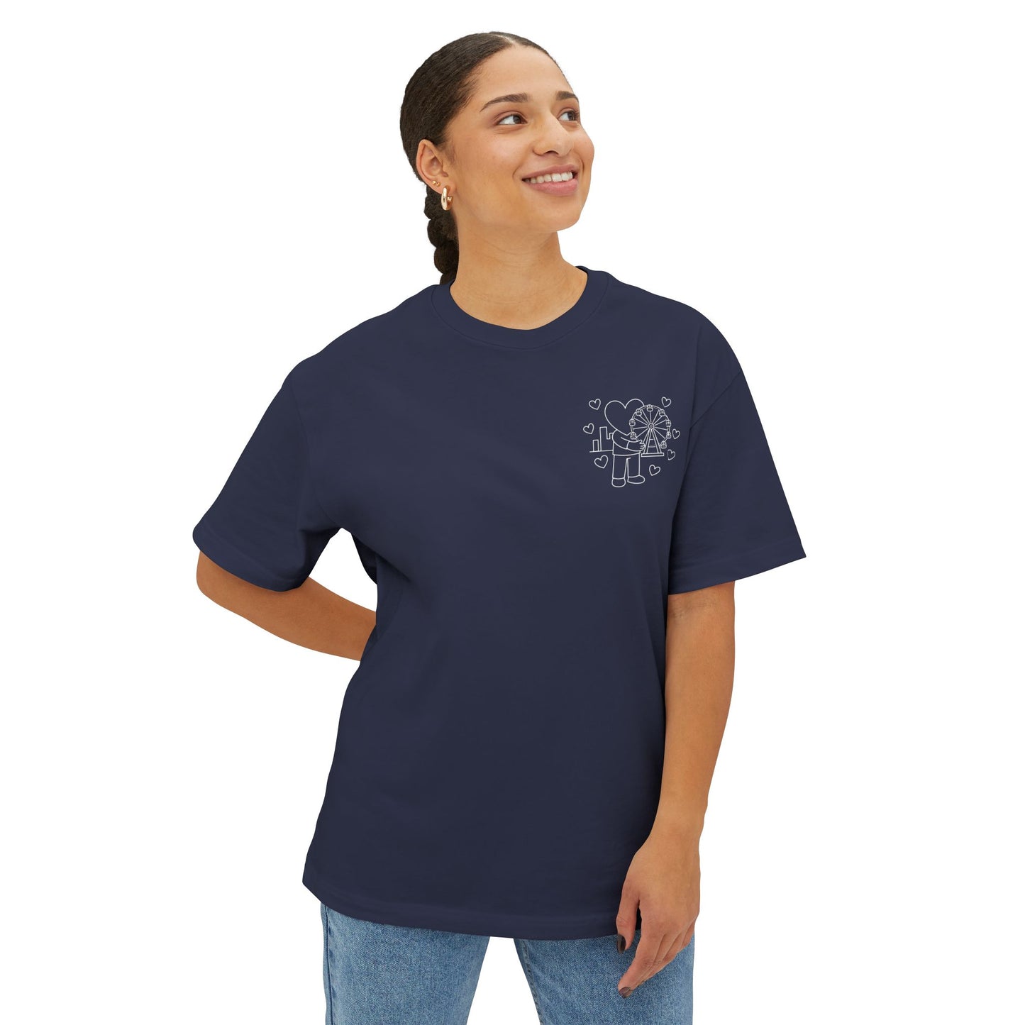 Love Chicago Ferris Wheel Tee