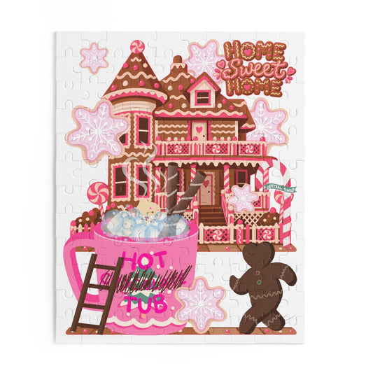'Home Sweet Home' Gingerbread House Puzzle