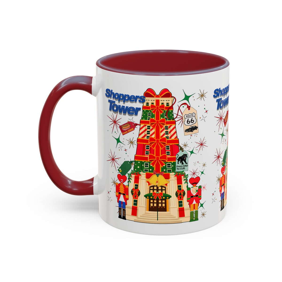 'Shoppers Tower' Coffee Mug