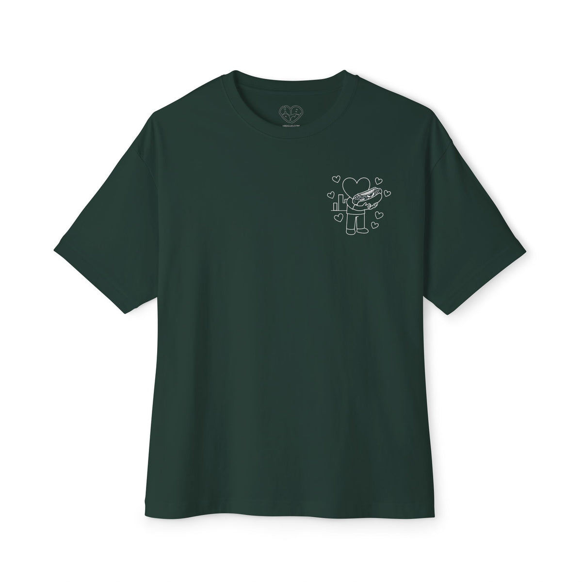 Love Chicago Hot Dog Tee
