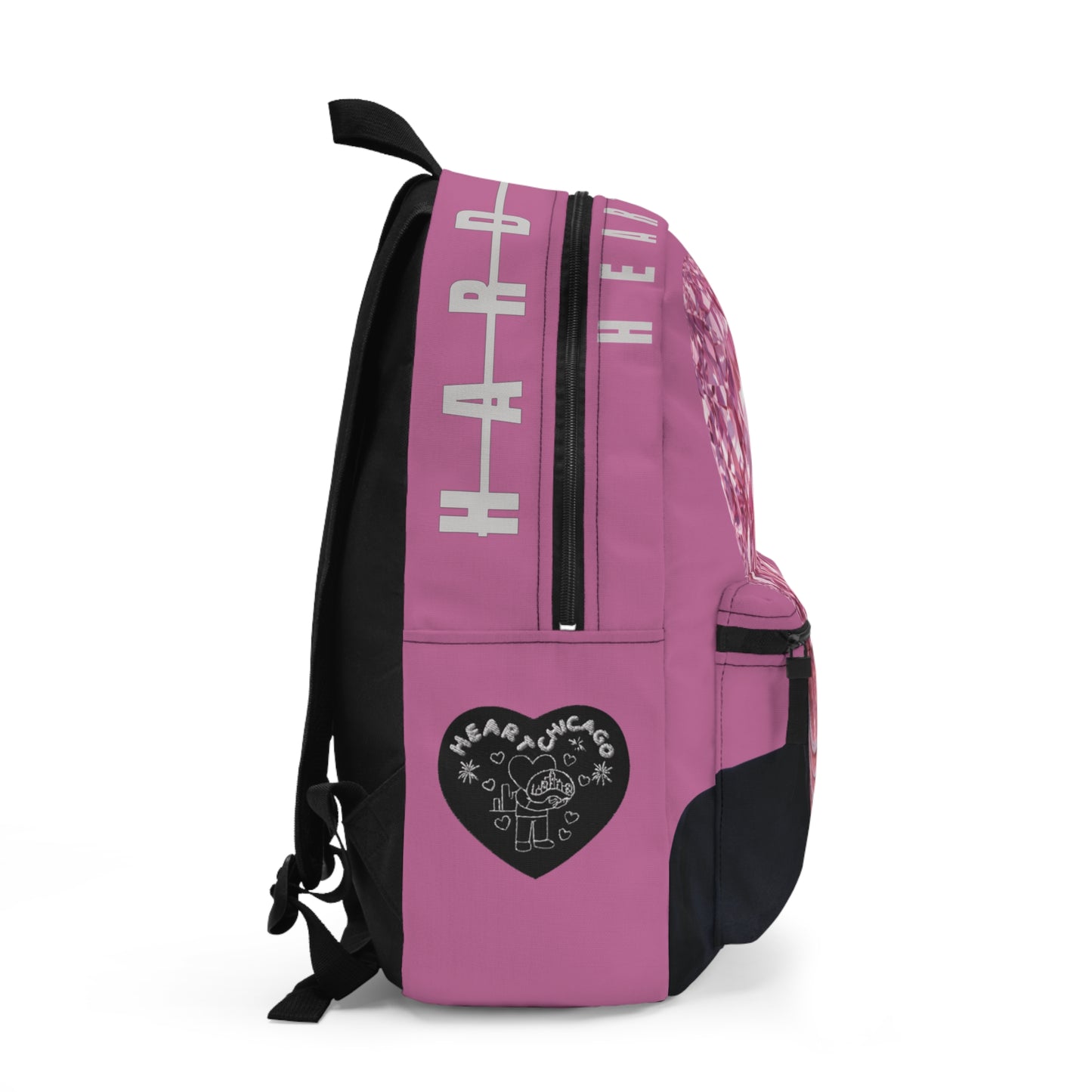 Heart Chicago Pink Backpack