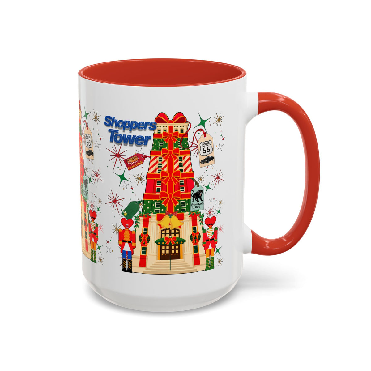 'Shoppers Tower' Coffee Mug