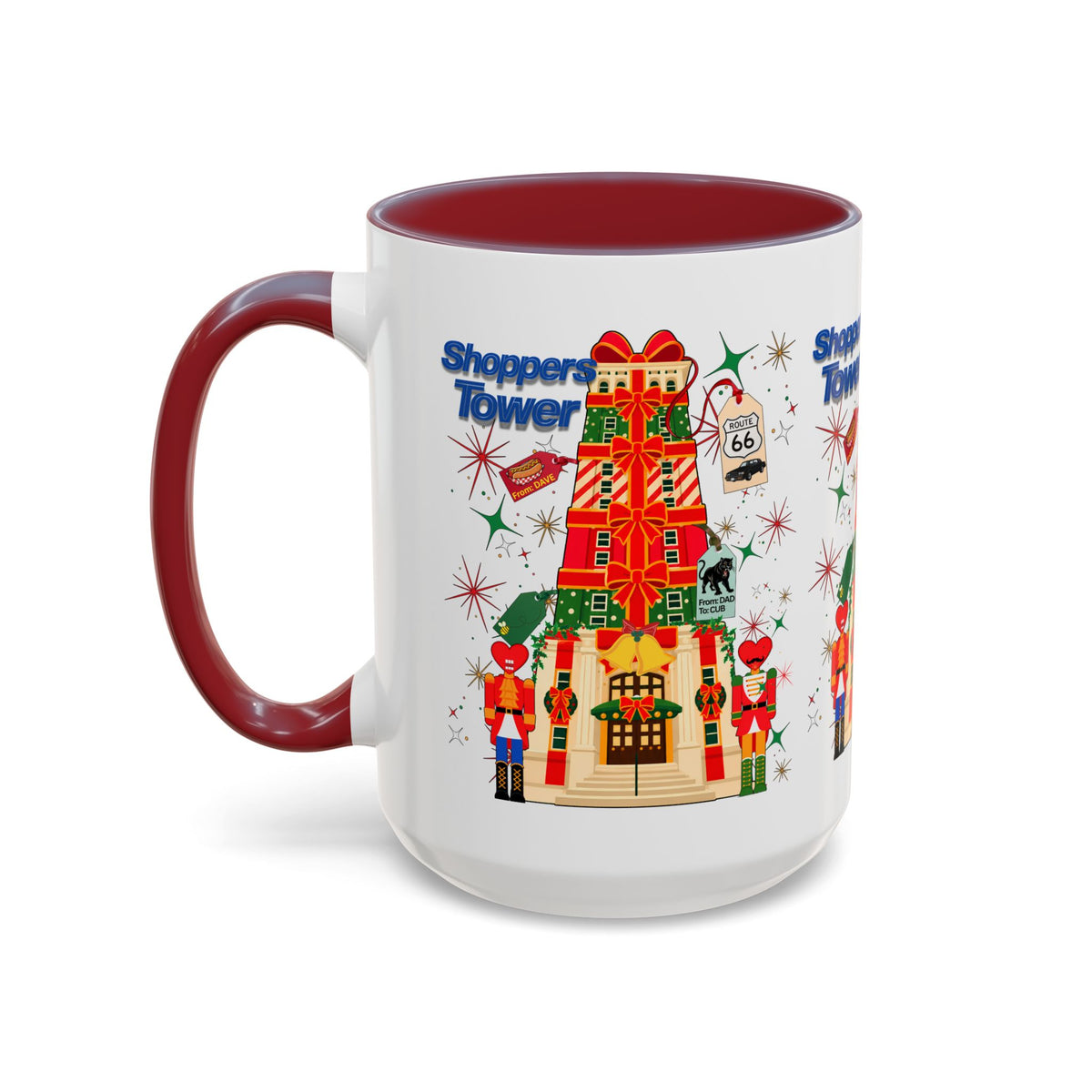 'Shoppers Tower' Coffee Mug