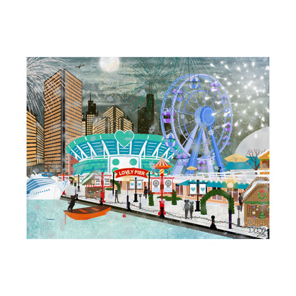 Lovely Pier - Wall Art for Home Decor